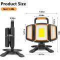 Portable Cordless LED COB Flood Work Light